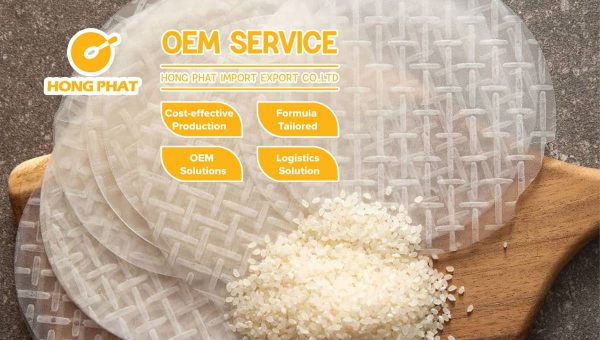 OEM Services for rice paper