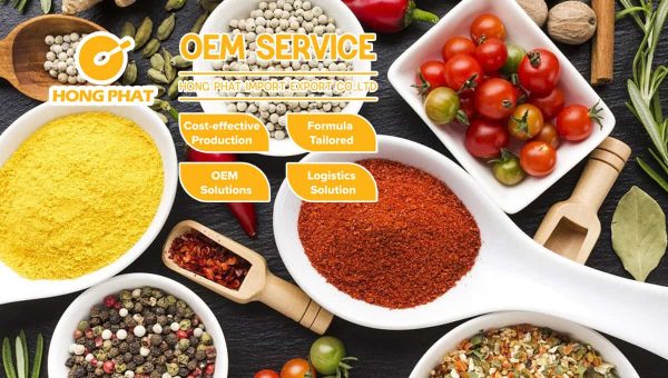 oem services for instant sauce and cooking seasoning