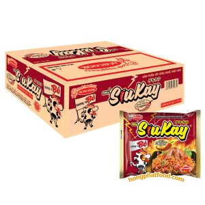 SiuKay Beef Flavour Instant Noodles carton