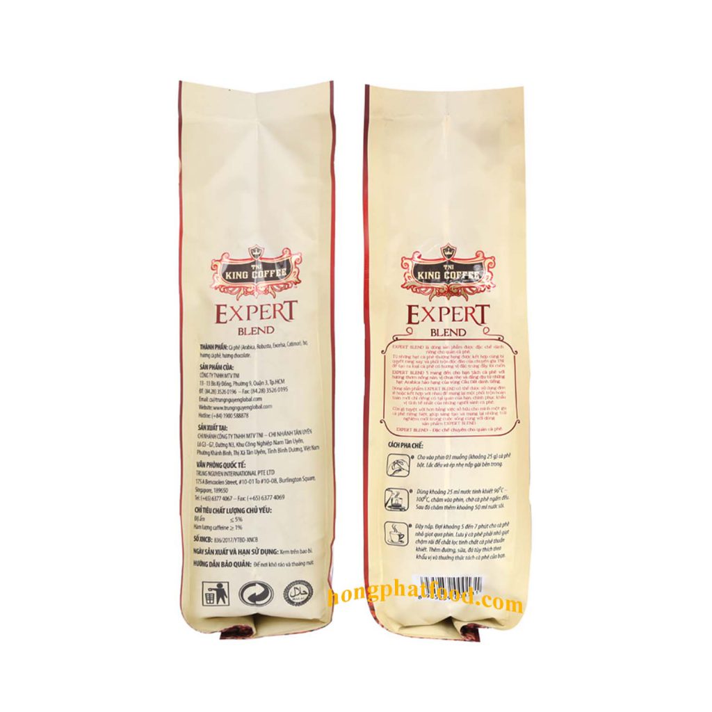 King Coffee Expert Blend 3 Bag 500g | HONG PHAT CO., LTD