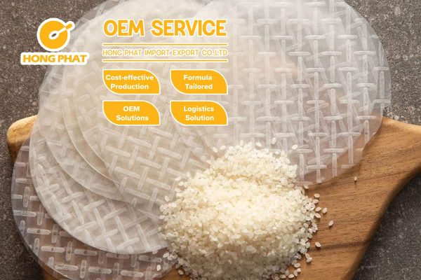 OEM Services for rice paper