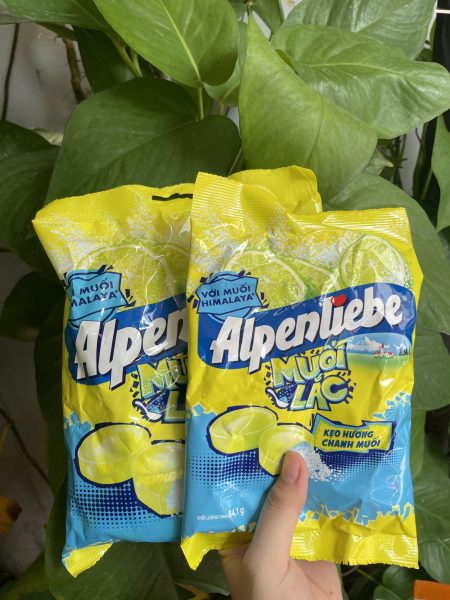 Alpenliebe Salty Lemon Hard Candy 84.1g | Hong Phat