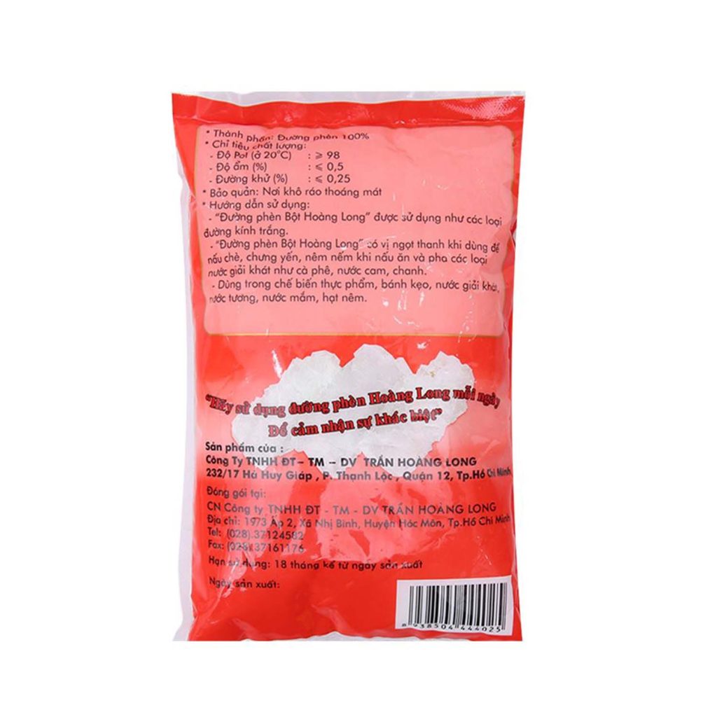 Hoang Long Powder Rock Sugar 500g - HONG PHAT IMPORT EXPORT CO., LTD