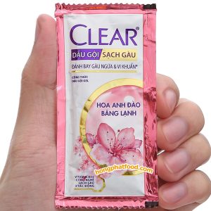 Clear Cherry Blossom Anti-Dandruff Shampoo Sachets 5.9ml × 10