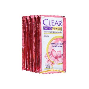 Clear Cherry Blossom Anti-Dandruff Shampoo Sachets 5.9ml × 10