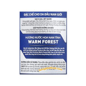 Clear Men Perfume Warm Forest Anti-Dandruff & Oil Control Shampoo 588ml