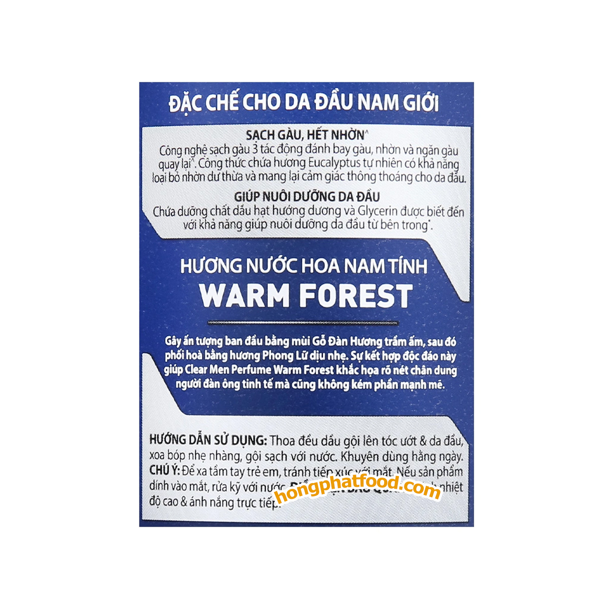 clear-men-perfume-warm-forest-anti-dandruff-oil-control-shampoo-588ml-instruction Clear Men Perfume Warm Forest Anti-Dandruff & Oil Control Shampoo 588ml
