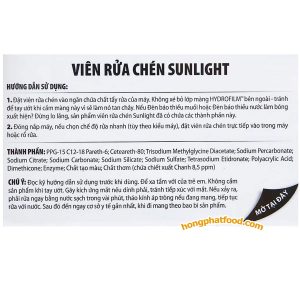 Sunlight 5-in-1 Dishwasher Tablets 490g (28 Tablets)