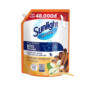 Sunlight BioShield Cinnamon And Bergamot Floor Cleaner Refill 3.4kg