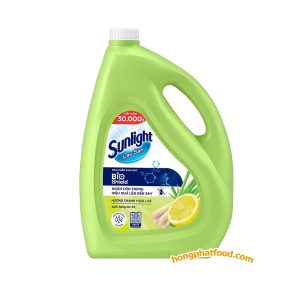 Sunlight BioShield Yuzu Lemon And Lemongrass Floor Cleaner Refill 3.4kg