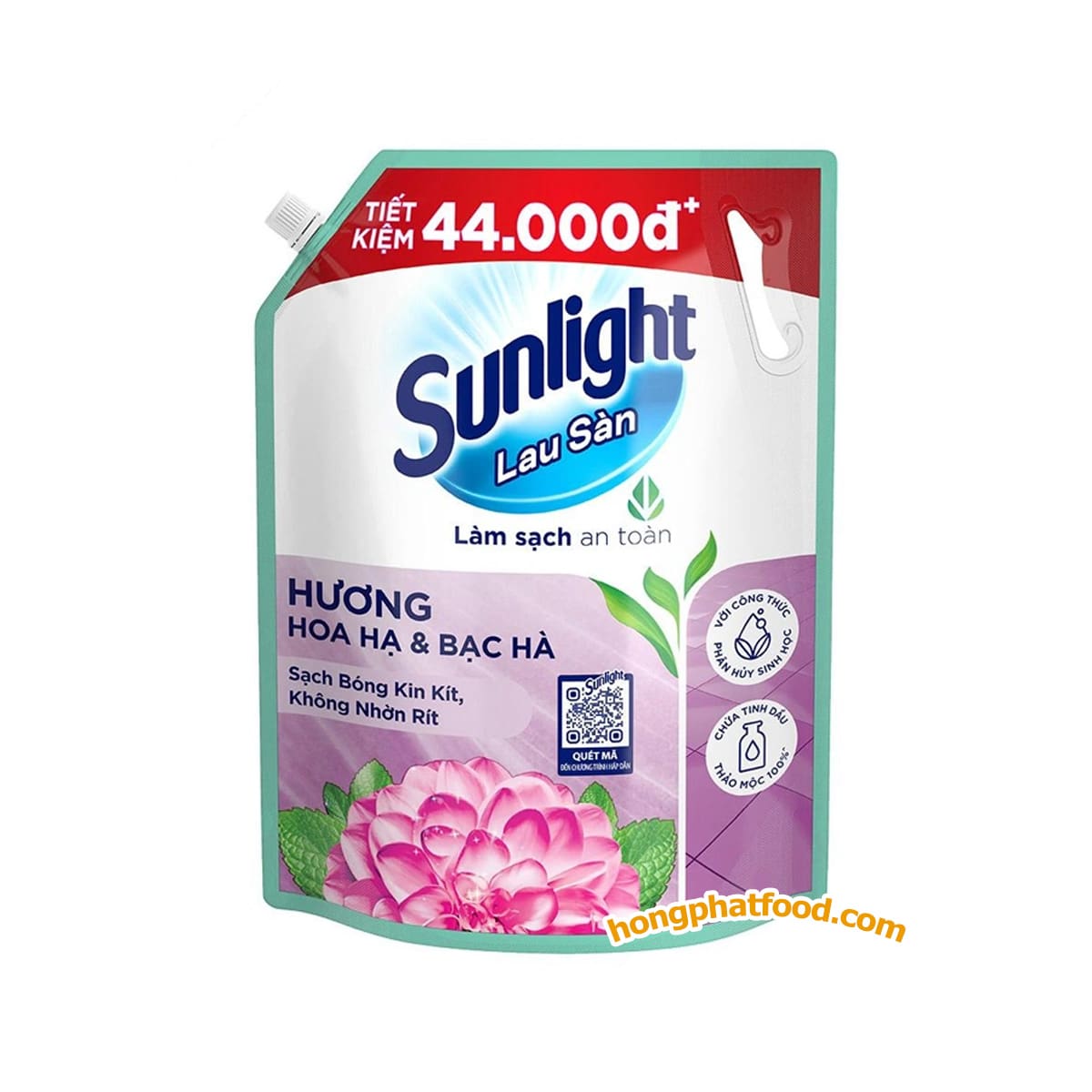 sunlight-herbal-summer-blossom-and-mint-floor-cleaner-refill-pouch-3.6kg Sunlight Herbal Summer Blossom & Mint Floor Cleaner Refill Pouch 3.6kg