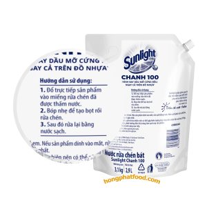 Sunlight Lemon Dishwashing Liquid Refill 2.9L