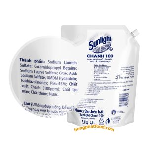 Sunlight Lemon Dishwashing Liquid Refill 2.9L