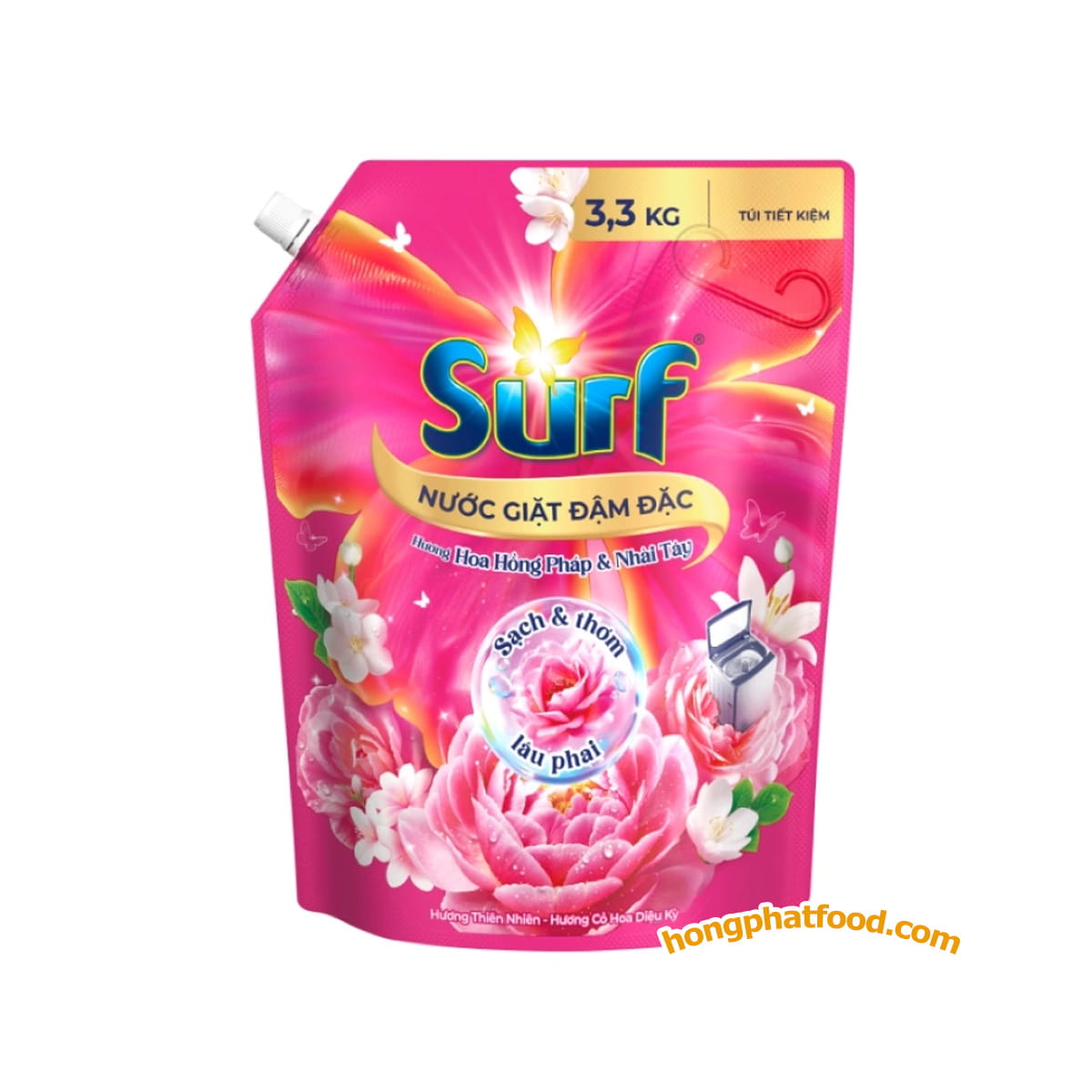 surf-concentrated-magical-floral-scent-laundry-detergent-3.3kg-refill-pouch Surf Concentrated Magical Floral Scent Laundry Detergent 3.3kg Refill Pouch