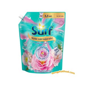 Surf Concentrated Morning Dew Laundry Detergent 3.3 kg Refill Pouch