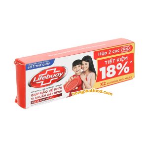 Lifebuoy Advanced Protection Anti-Bacterial Soap Bars 2 x 90g